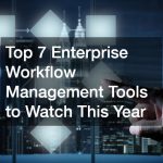 business workflow and technology concept
