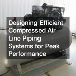 Designing Efficient Compressed Air Line Piping Systems for Peak Performance